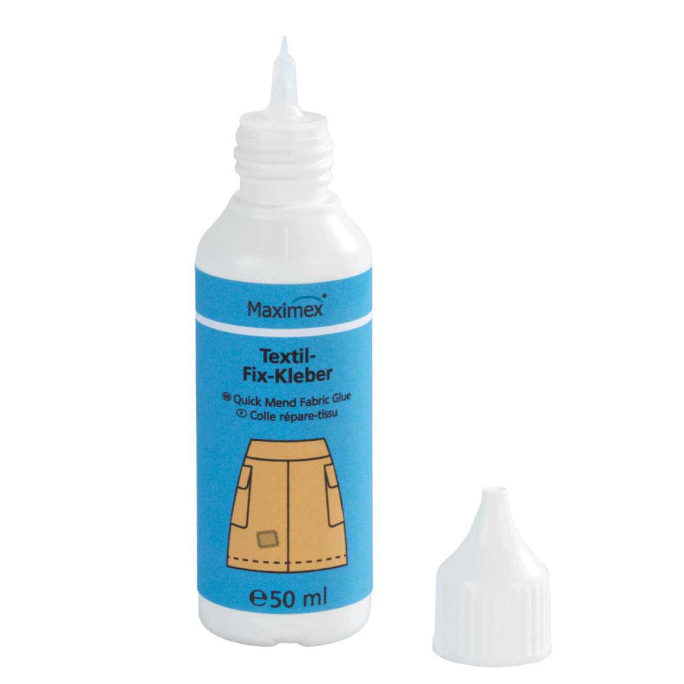 Textil-Fix Textilkleber waschmaschinenfest, 50 ml