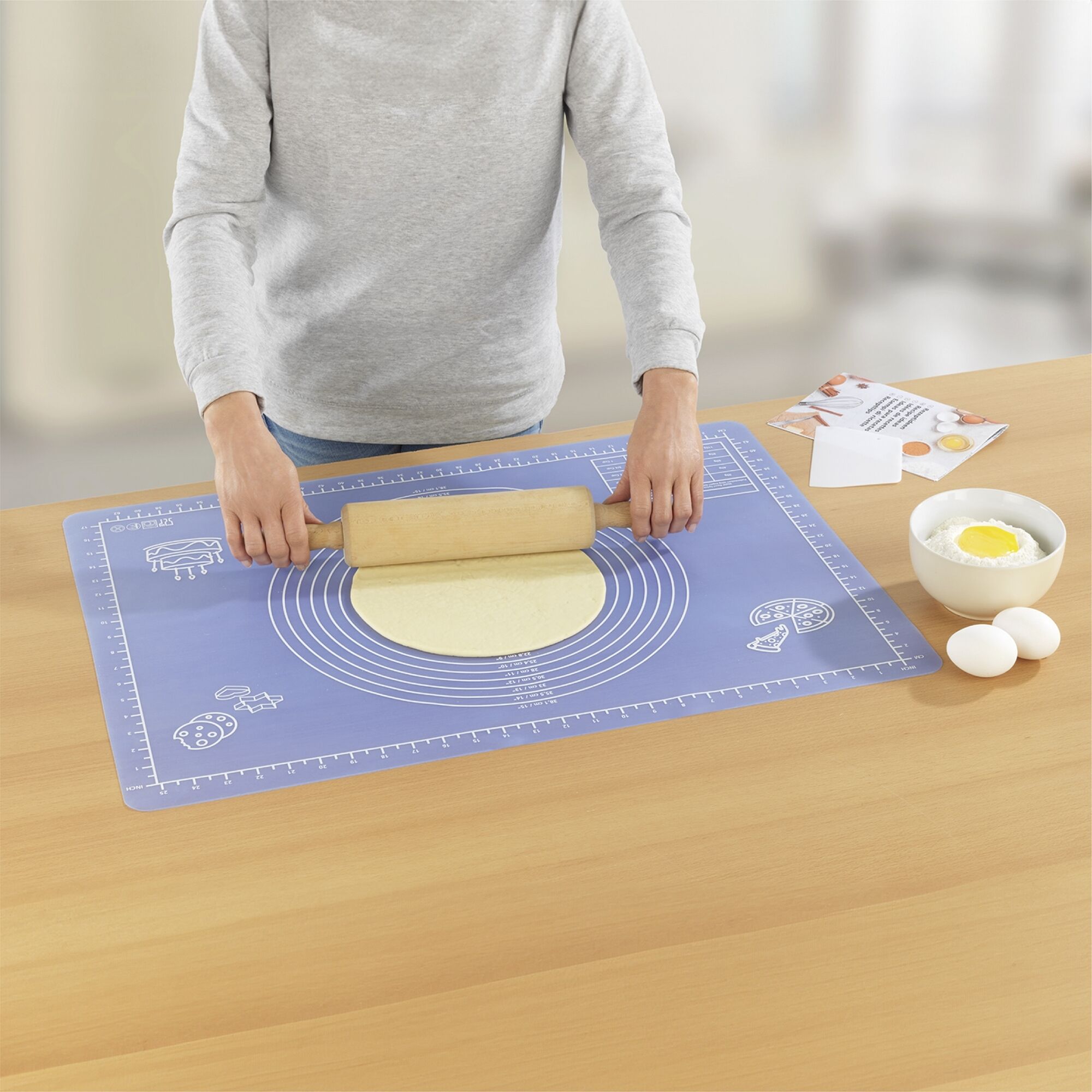 Antihaft-Backmatte 70x50cm inkl. Rezepte Antihaft-Backmatte 70x50cm inkl. Rezepte