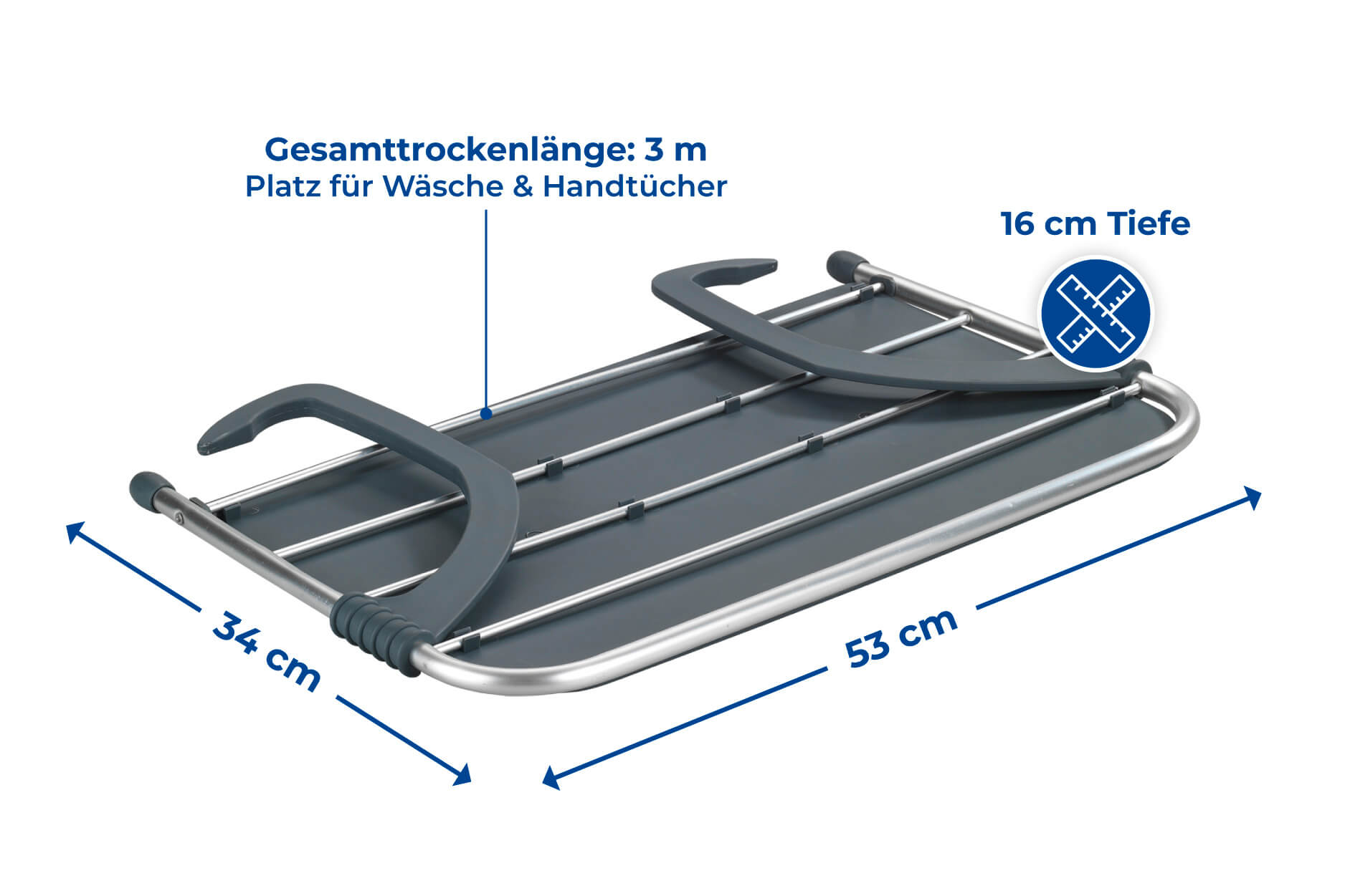 Wäschetrockner & Ablage 2in1 Wäschetrockner & Ablage 2in1