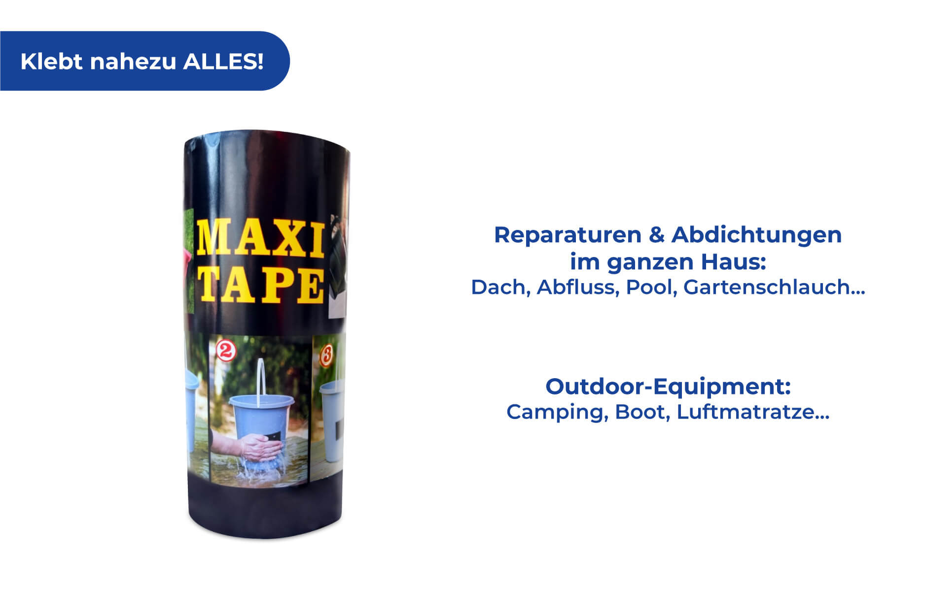 Maxi Panzertape schwarz M, 1,5 m Maxi Panzertape schwarz M, 1,5 m