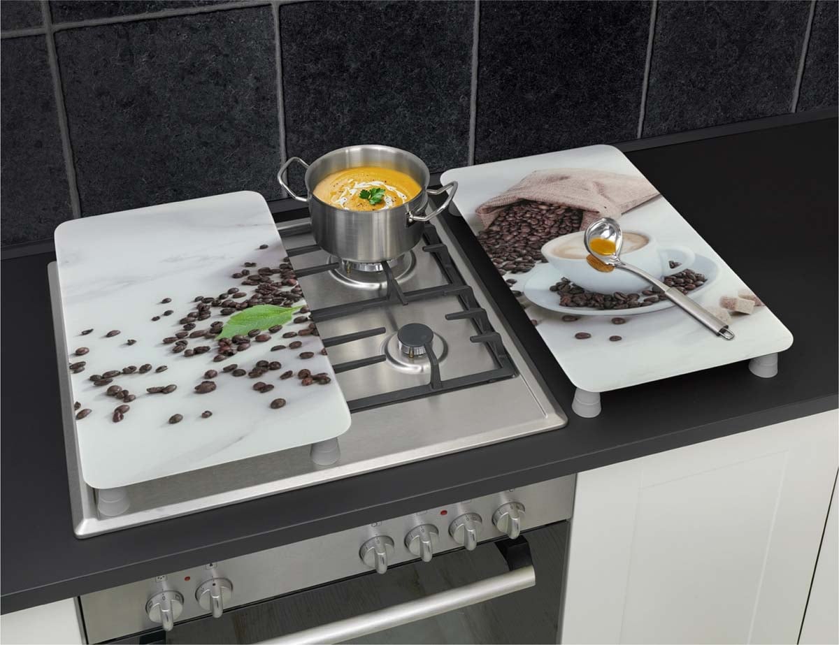 Abdeckplatte Universal 2er CAFÉ AROMATICA