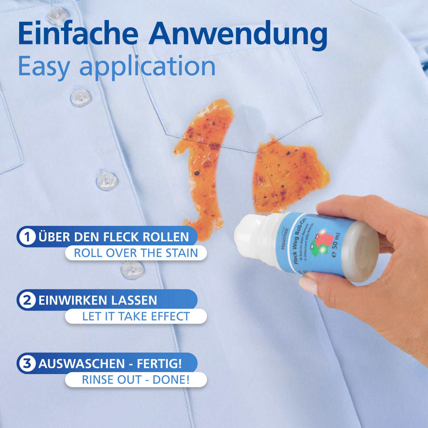 Fleck-Weg Roll-On 50 ml, 3er