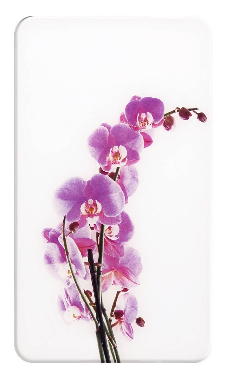 Abdeckplatte Universal Orchideen-Blüte, 1 Stück