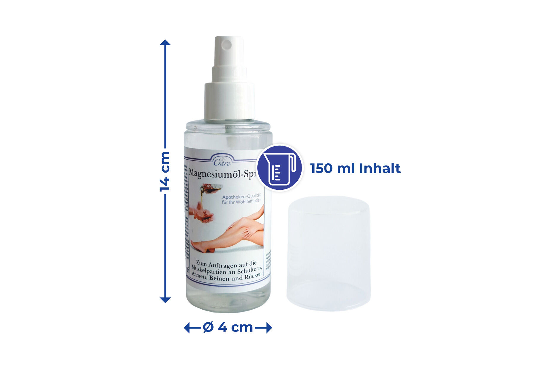 JS Care Magnesium Öl Spray, 150 ml