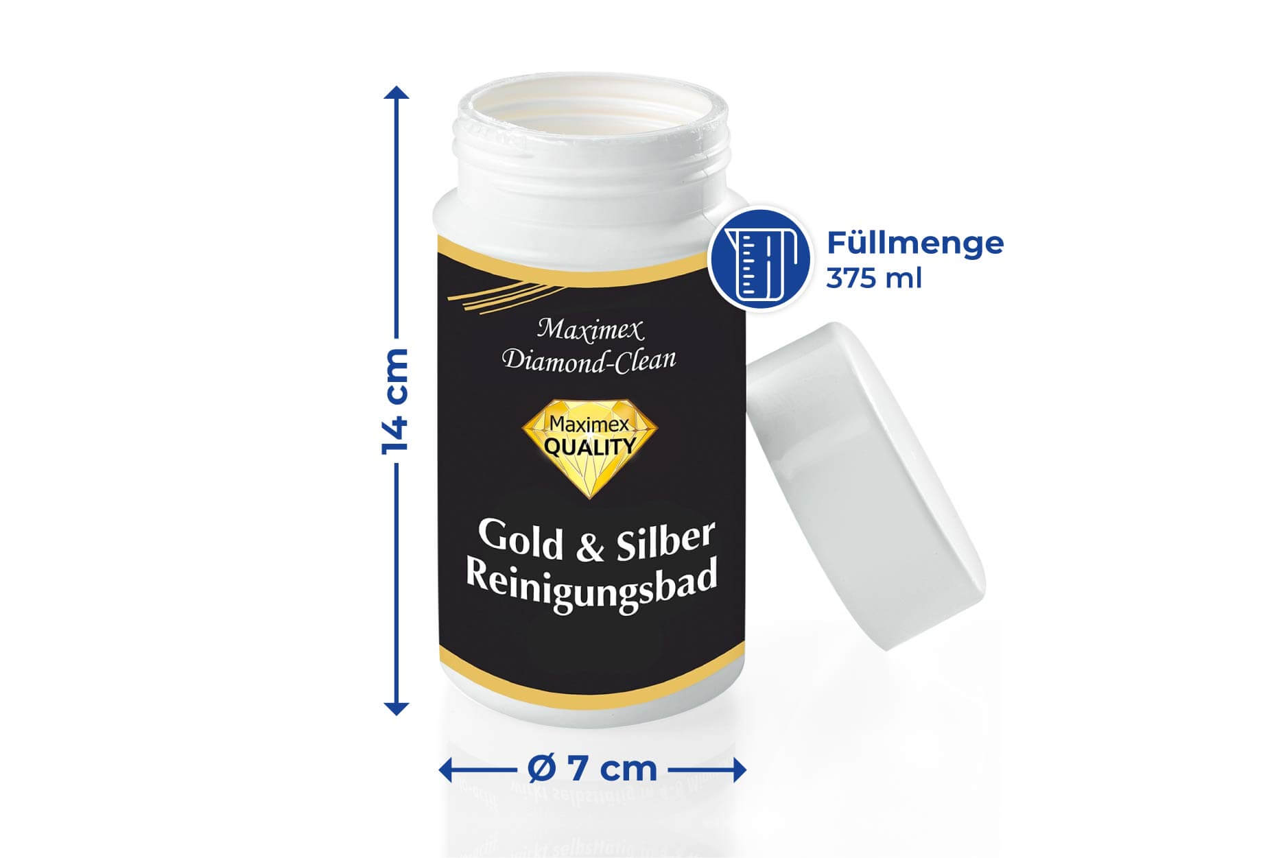 DiamondClean Gold&Silber Reinig.bad375ml DiamondClean Gold&Silber Reinig.bad375ml